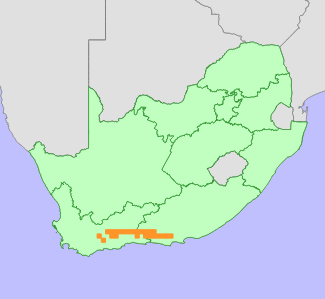 Distribution map