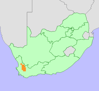 Distribution map