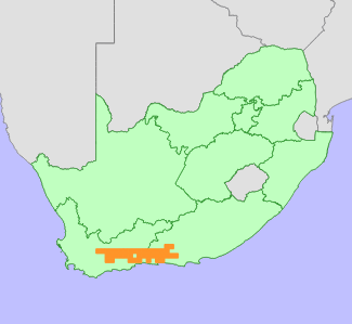 Distribution map