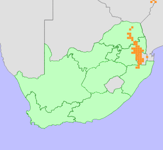 Distribution map