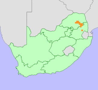 Distribution map