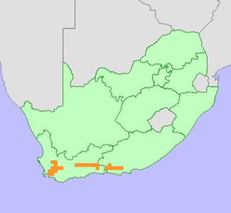 Distribution map
