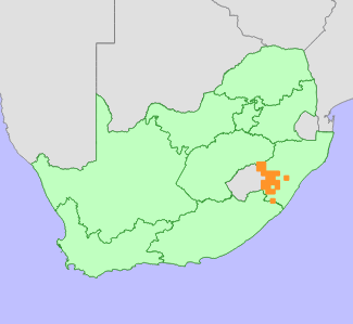Distribution map
