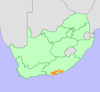 Distribution map