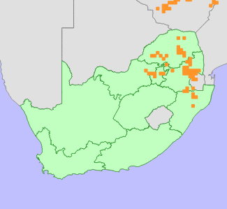 Distribution map
