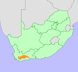 Distribution map