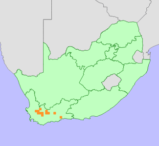 Distribution map