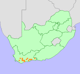 Distribution map