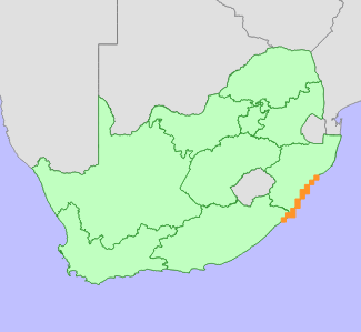 Distribution map