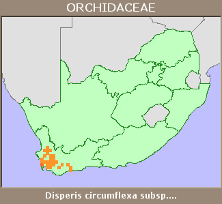 Distribution map
