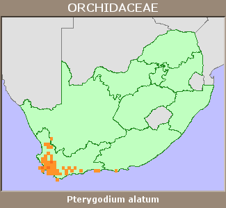 Distribution map