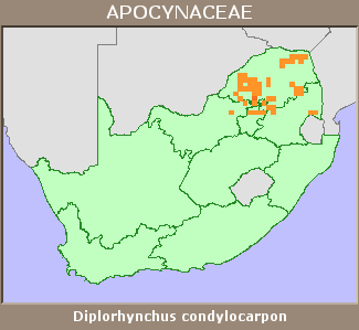 Distribution map