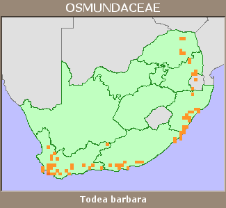 Distribution map