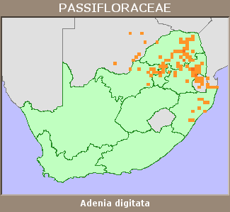 Distribution map