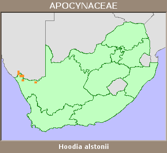 Distribution map