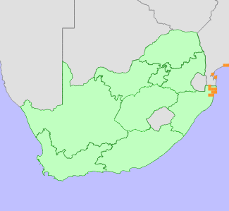 Distribution map
