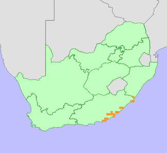 Distribution map