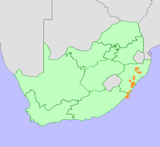 Distribution map