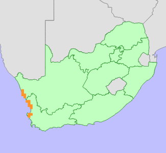 Distribution map