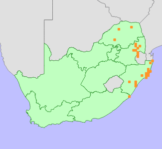 Distribution map