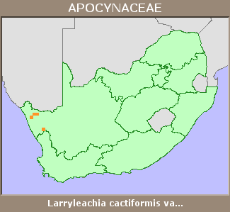 Distribution map