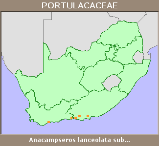 Distribution map