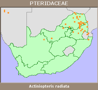 Distribution map