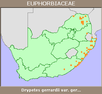 Distribution map