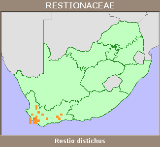 Distribution map