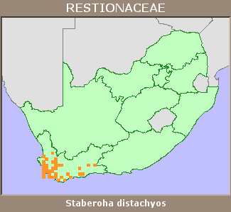 Distribution map