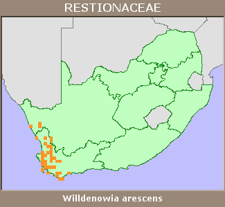 Distribution map