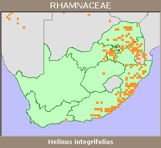 Distribution map