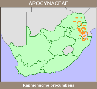 Distribution map