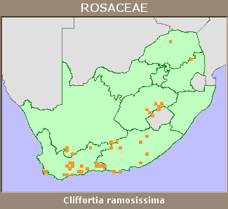 Distribution map
