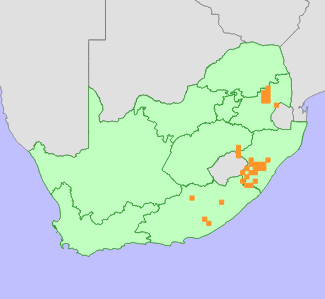 Distribution map