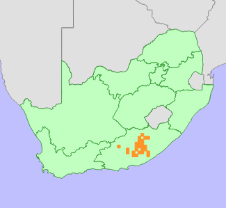 Distribution map