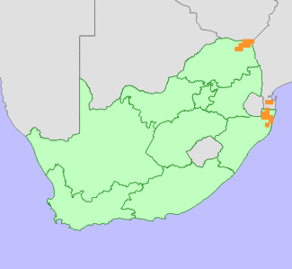 Distribution map