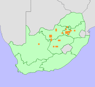 Distribution map